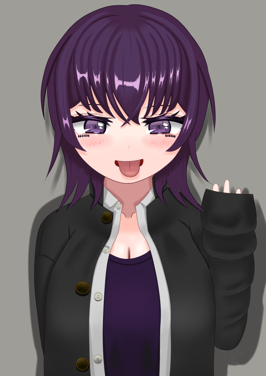 【TSF】女体化した生意気なTSっ娘のイラスト